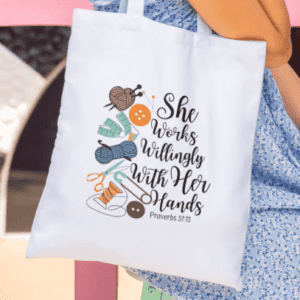 Proverbs 31 Tote Bag