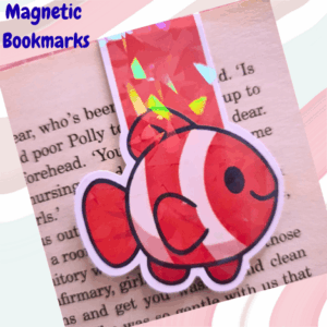 Cute Clownfish Magnetic Bookmark