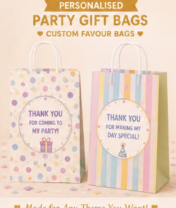 Personalised Party Gift Bags