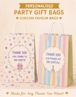Personalised Party Gift Bags