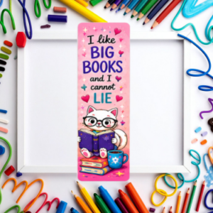 I Like Big Books Bookmark