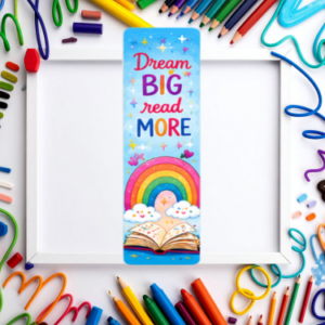 Dream Big Read More Bookmark