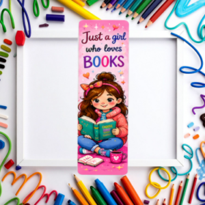 Just A Girl Who Loves Books Bookmark