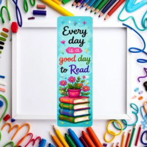 Every Day Is A Good Day To Read Bookmark
